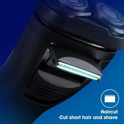 Bomidi M3 Electric Shaver 3D Rotating Razors Beard Trimmer 600mAh Long Battery USB TypeC Rechargeable Hair Shaver Black
